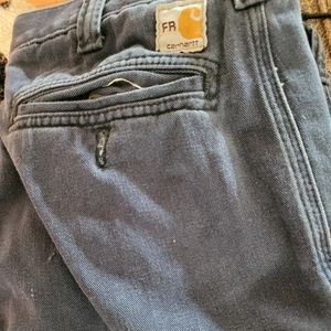 Carhartt FR work pants Chino style worn used but great condition 30 x 30